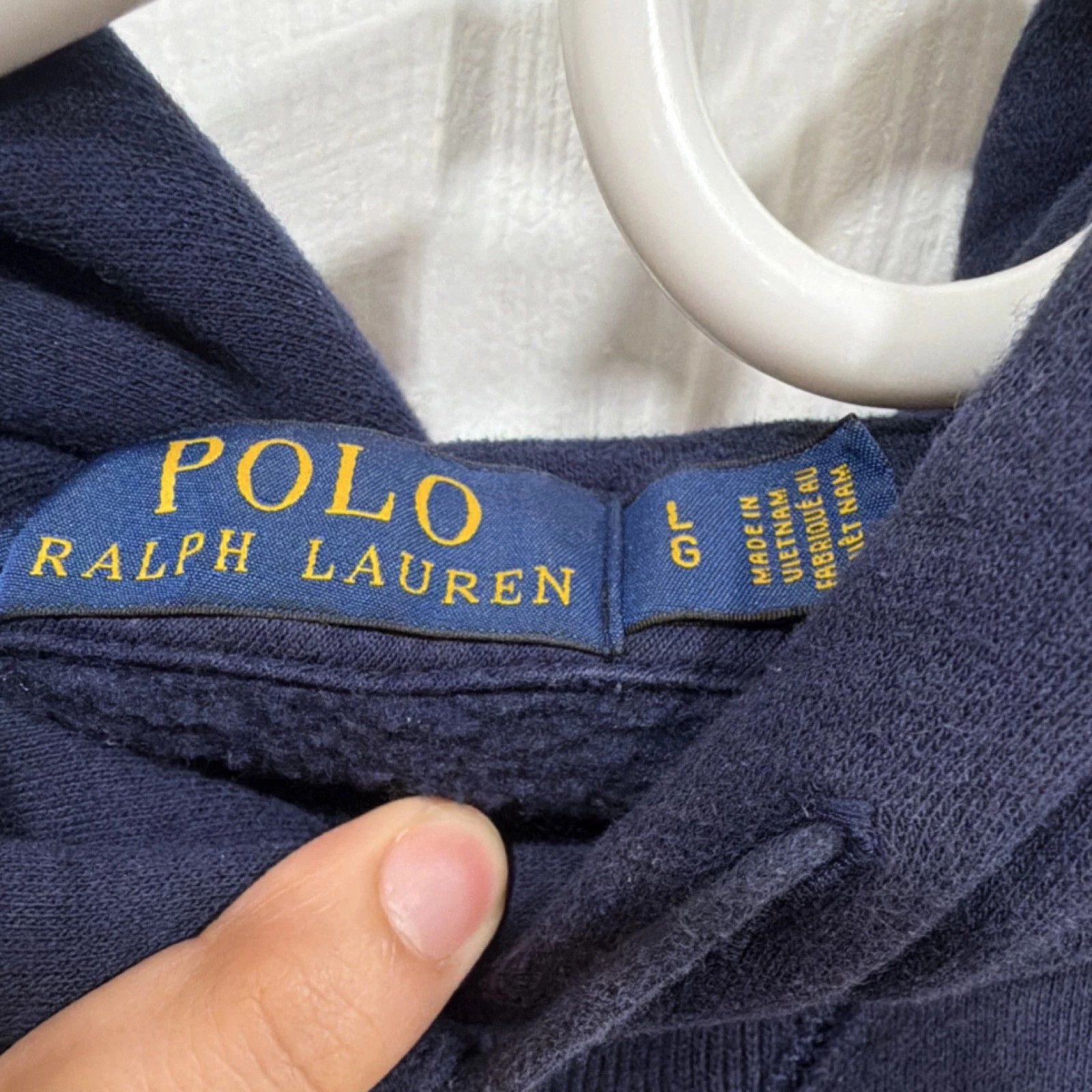 Polo Ralph Lauren POLO LOGO HOODIE EMBROIDERED PATCH Size US L / EU 52-54 / 3 - 2 Thumbnail