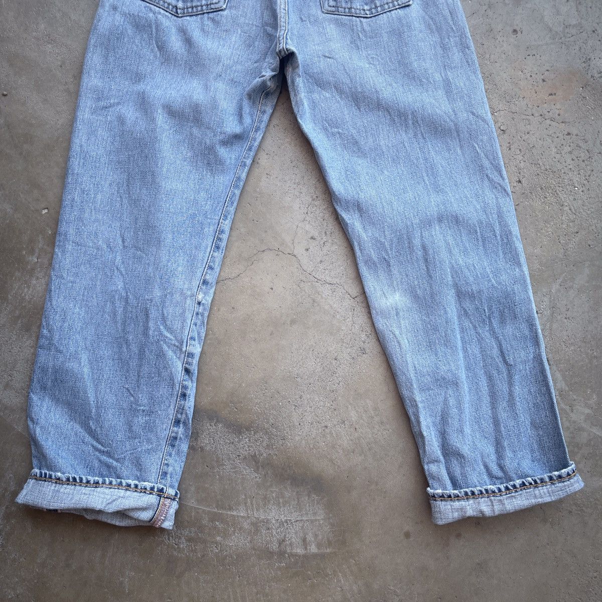 20471120 Vintage Japanese Designer Redline Selvedge Denim Jeans Size US 26 / EU 42 - 10 Thumbnail