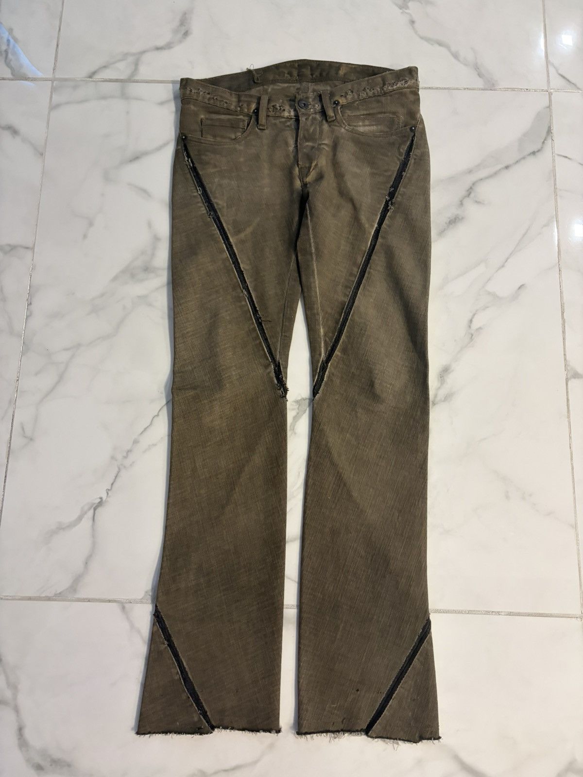 Rick Owens Rick owen dust denim Size US 26 / EU 42 - 1 Thumbnail