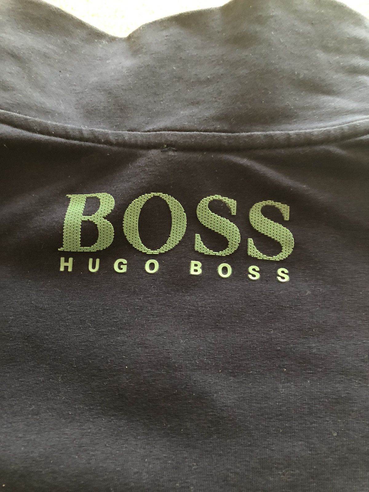 Hugo Boss HUGO BOSS CLASSIC VINTAGE QUALITY ZIP SWEATSHIRT Size US L / EU 52-54 / 3 - 4 Thumbnail