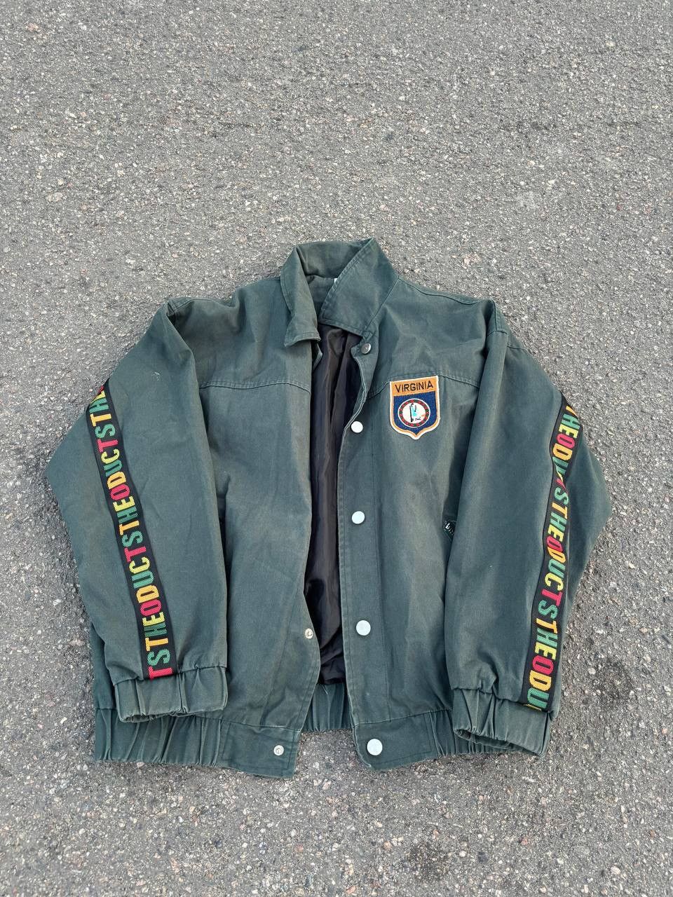 Designer × Japanese Brand × Vintage Vintage Y2K Hongtu Military Green Kapital Style Bomber Size US XL / EU 56 / 4 - 3 Thumbnail