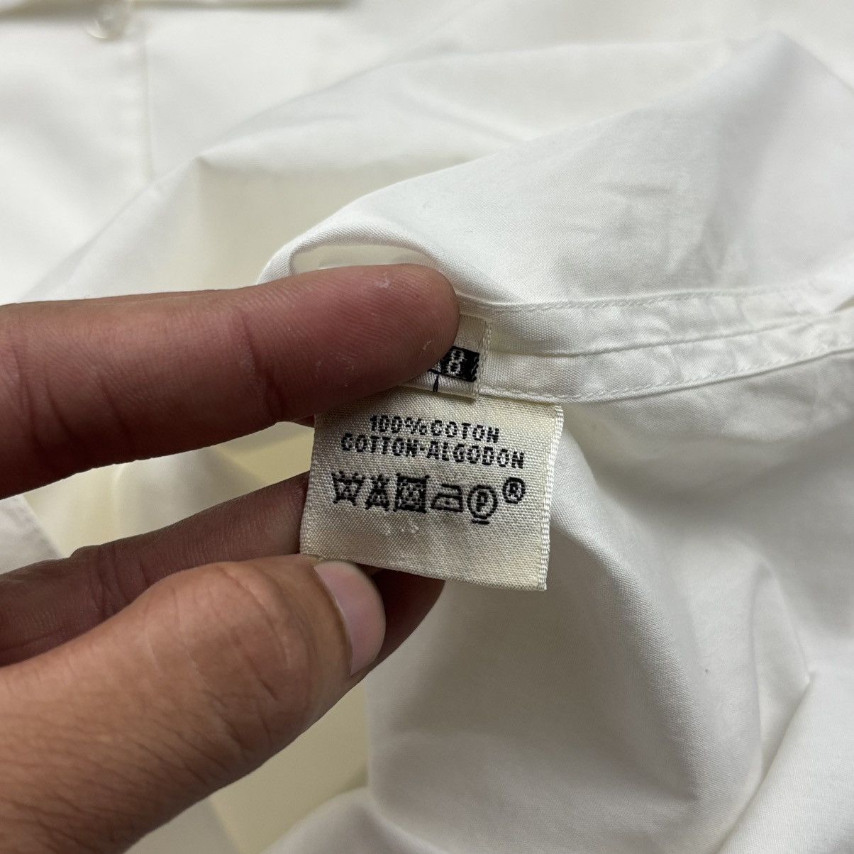 Hermes Hermès Cropped Cotton Shirt Size XS / US 0-2 / IT 36-38 - 9 Thumbnail