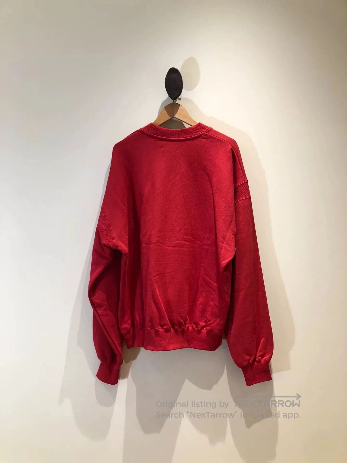 Fujito MATSUFUJI Red Pullover Hoodie. Size US L / EU 52-54 / 3 - 2 Thumbnail