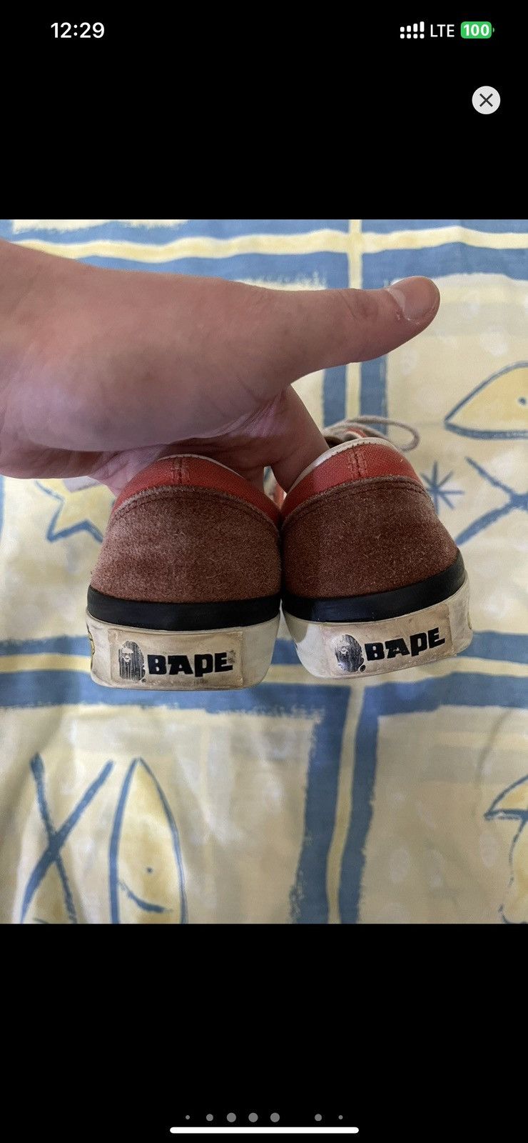 Bape Bape Vintage Baby Milo Logo Bapesta Sneakers Size US 5.5 / EU 38 - 7 Thumbnail