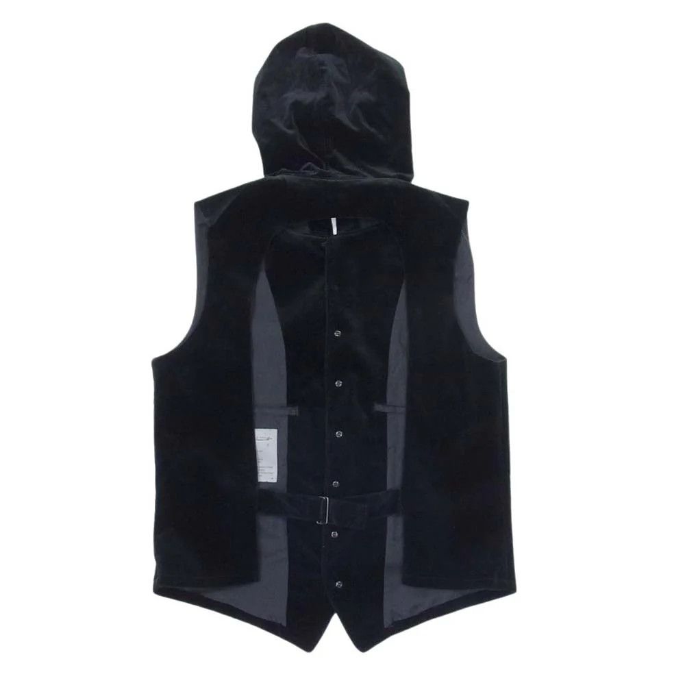 Yohji Yamamoto Yohji Yamamoto Pour Homme 23SS Velvet Gilet Vest Size US XL / EU 56 / 4 - 2 Thumbnail