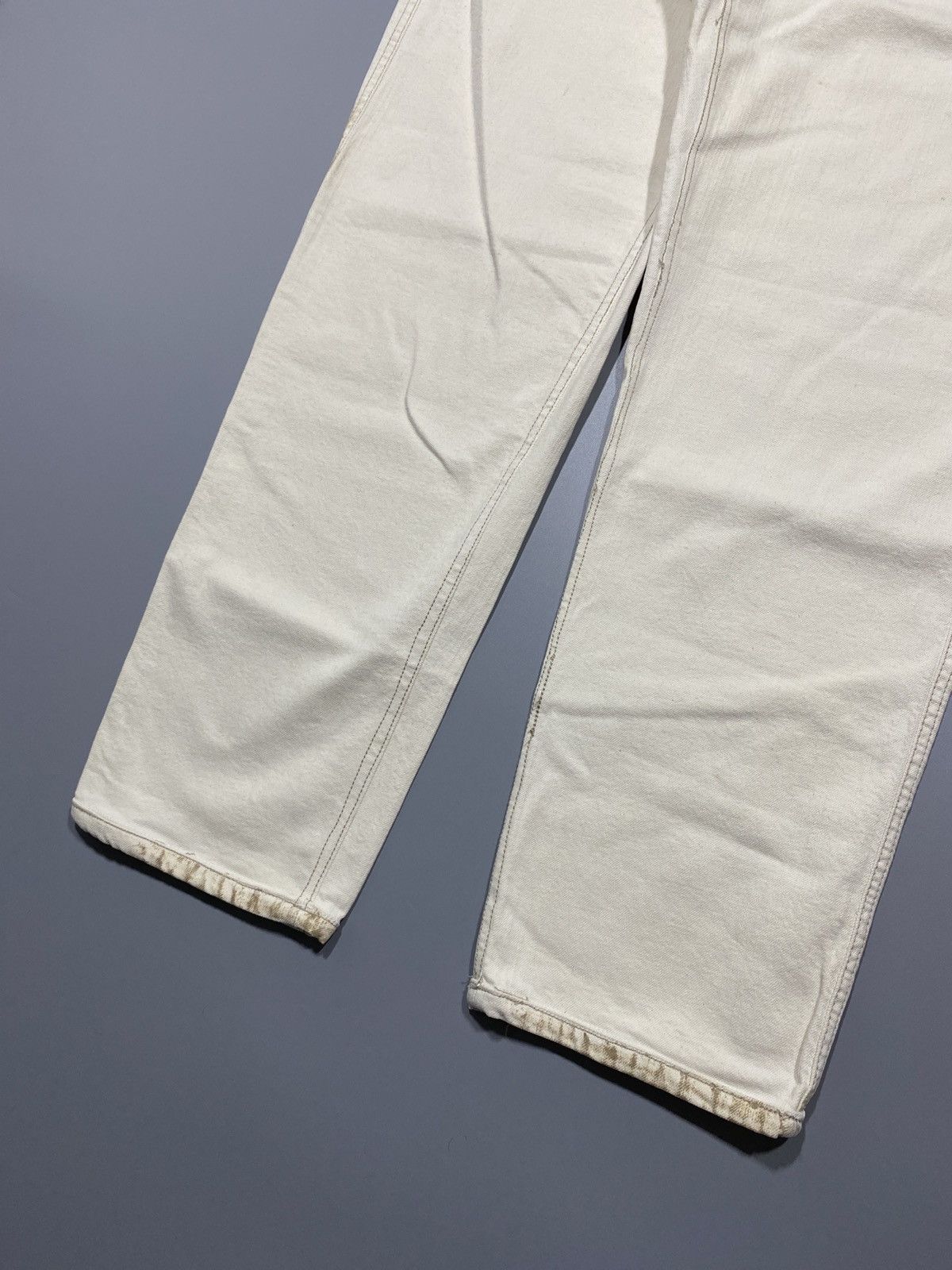 Brunello Cucinelli Dirty White Jeans Size US 32 / EU 48 - 6 Thumbnail