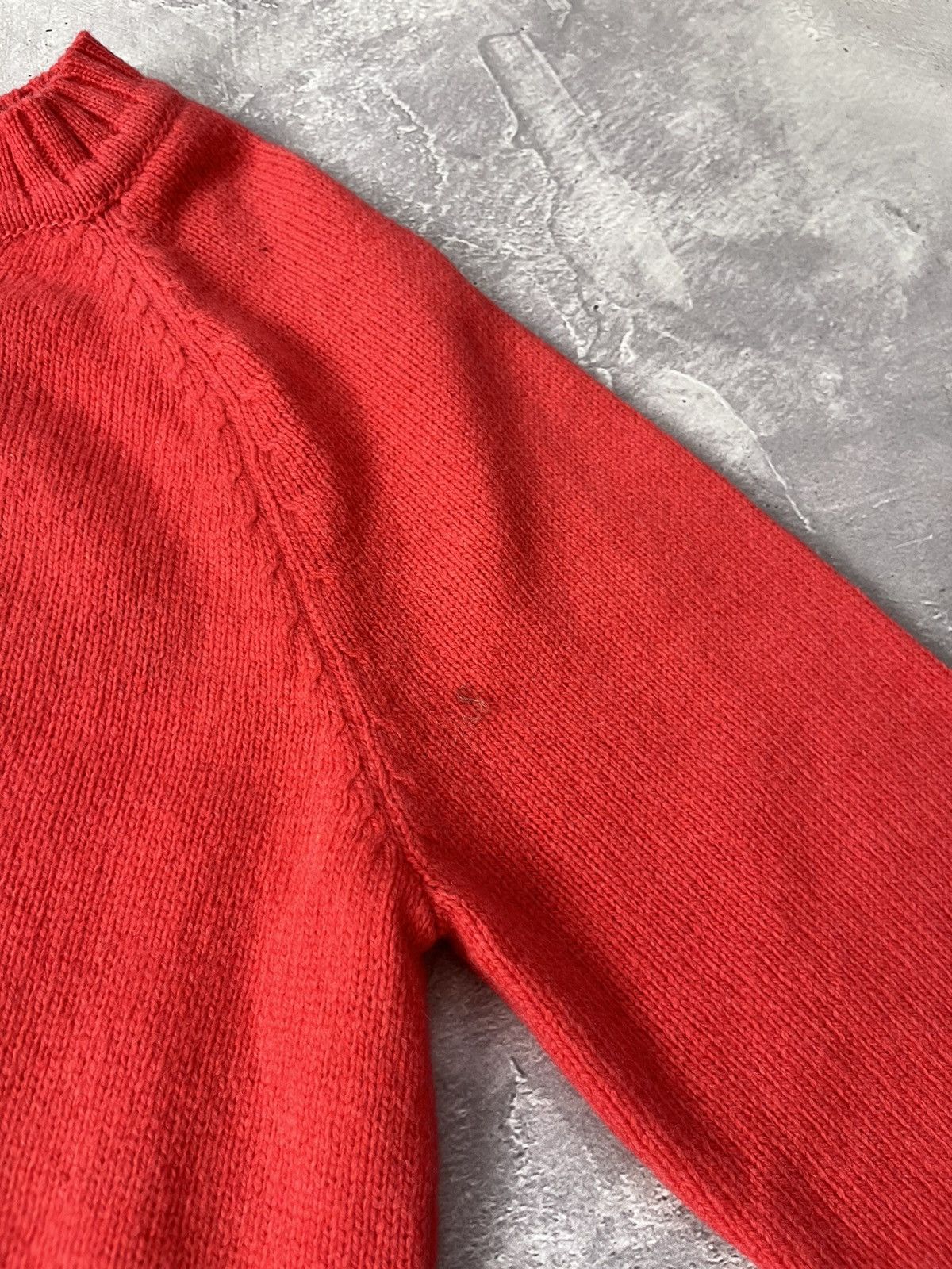 Other Womens Wool Sweater Ivko Size 36 Coral Flower Pattern Size XS / US 0-2 / IT 36-38 - 4 Thumbnail