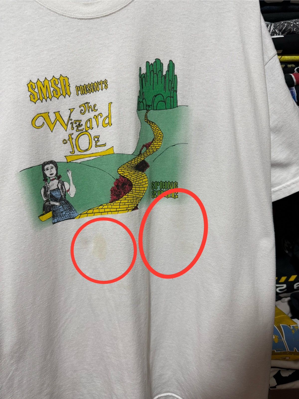 Vintage Vintage 90’s The Wizard Of Oz Retro T-Shirt Y2K Hype Size US XXL / EU 58 / 5 - 5 Thumbnail
