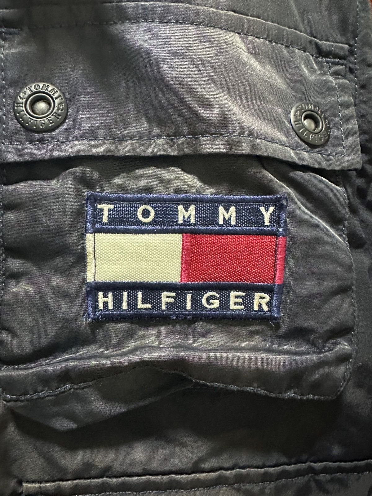 Tommy Hilfiger × Vintage VTG 90 Tommy Hilfiger Rescue Squad Jacket Foul Weather issue Size US M / EU 48-50 / 2 - 6 Thumbnail
