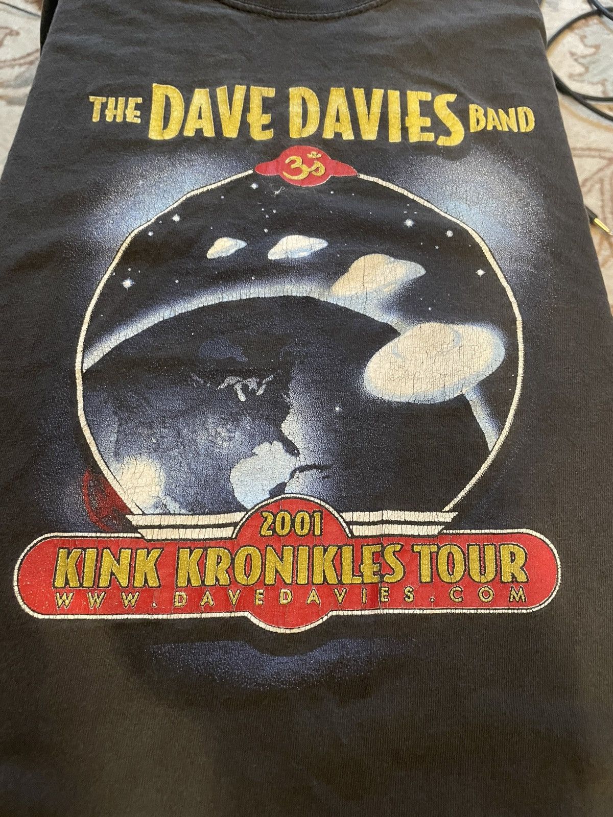 Band Tees × Vintage Vintage Dave Davies The Kinks tour tee Size US S / EU 44-46 / 1 - 2 Thumbnail