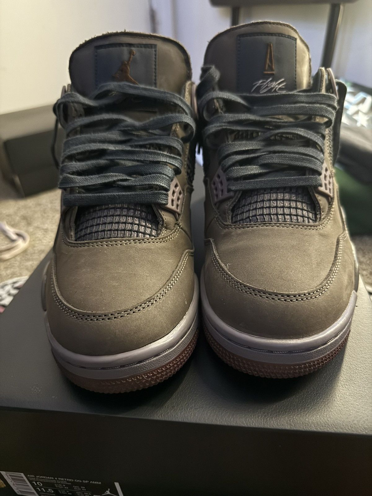 A Ma Maniere × Jordan Brand Jordan x A Ma maniere dark mocha Size US 10 / EU 43 - 2 Thumbnail