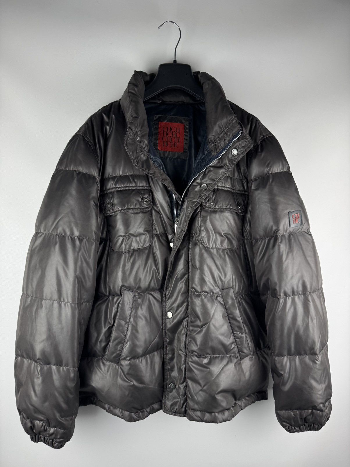 Carolina Herrera Carolina Herrera CH/HC Down Puffer Jacket Brown Size US L / EU 52-54 / 3 - 1 Thumbnail
