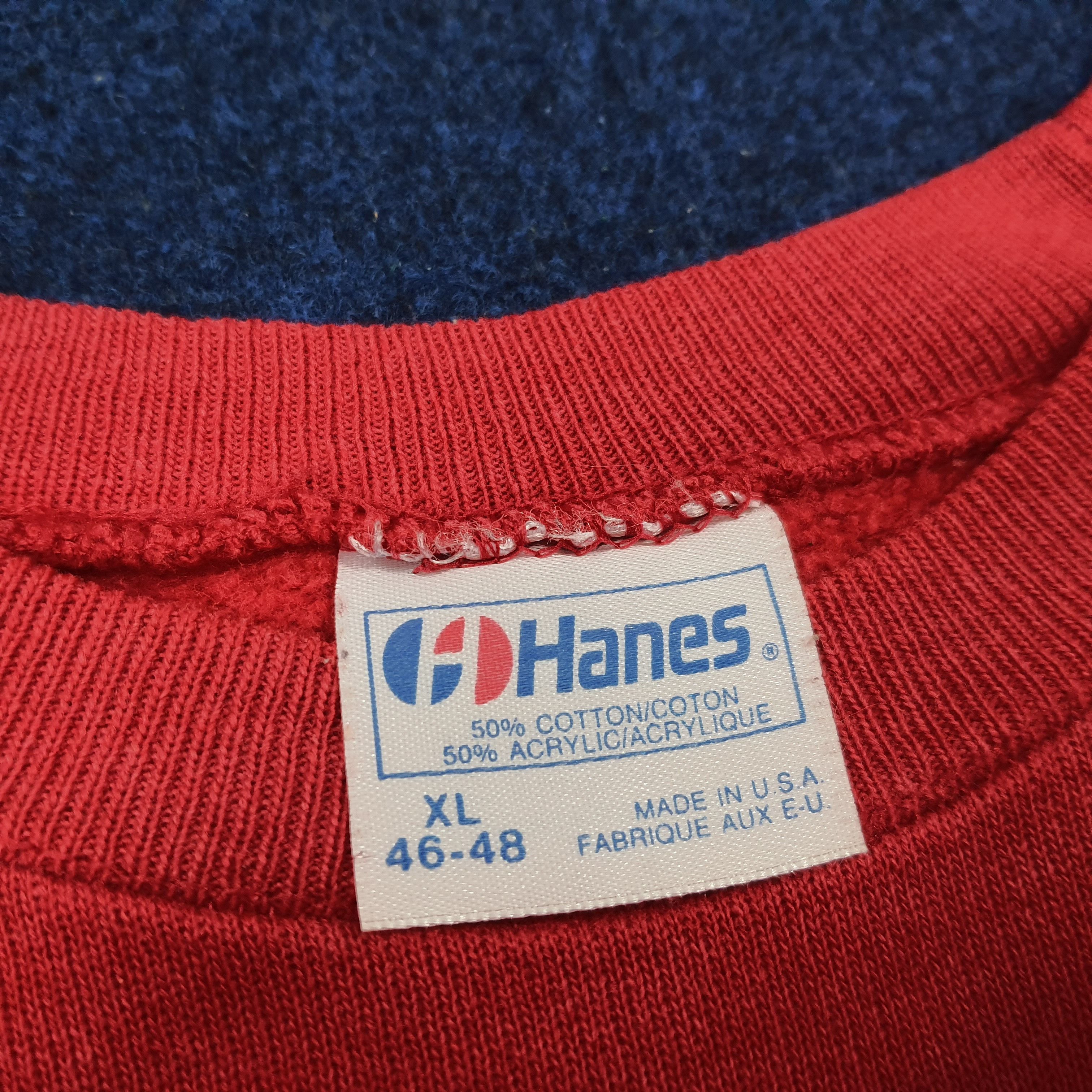 Hanes Vintage Woodside Indians Sweatshirt C264N24 Size US L / EU 52-54 / 3 - 4 Thumbnail