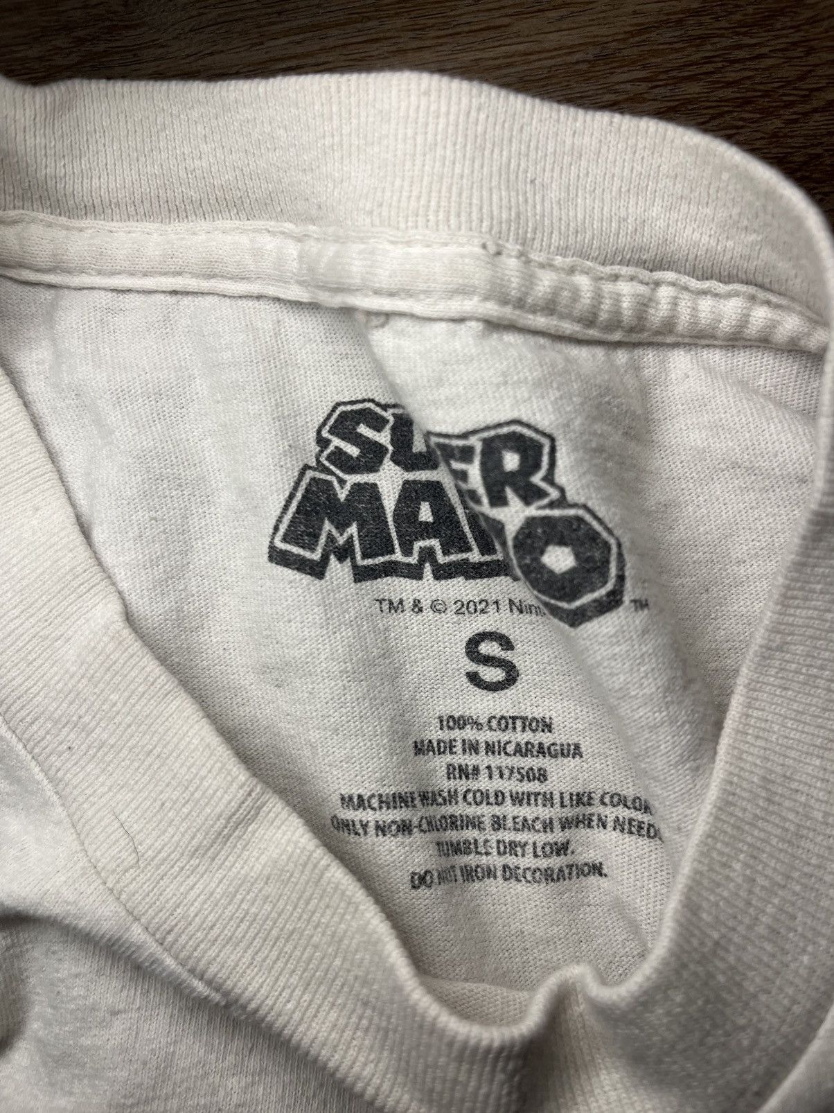 Nintendo Nintendo super Mario shirt.Vintage look Size US S / EU 44-46 / 1 - 2 Thumbnail