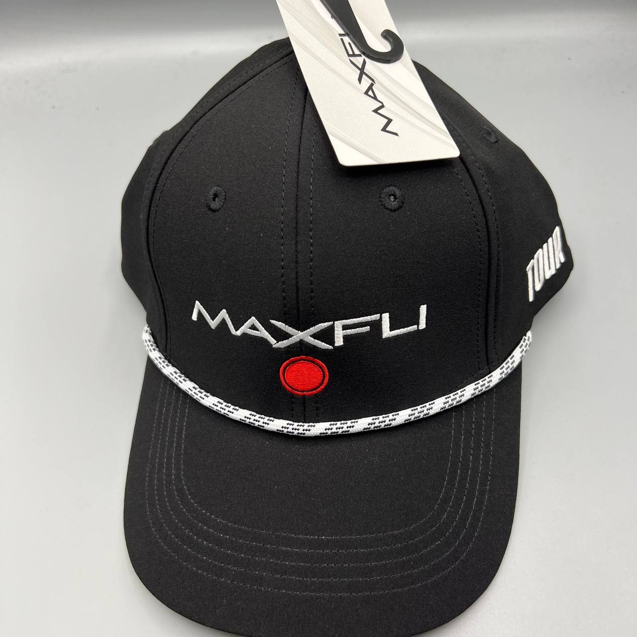 Other Maxfli Golf Hat Men Black Braided America Snap Back Cap New | Grailed