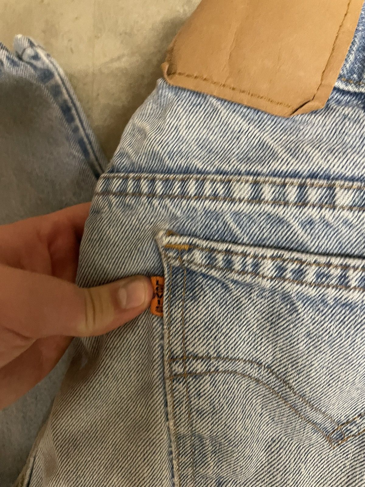 Levi's Vintage Levis Orange Tab Denim Jeans Size US 35 - 4 Thumbnail