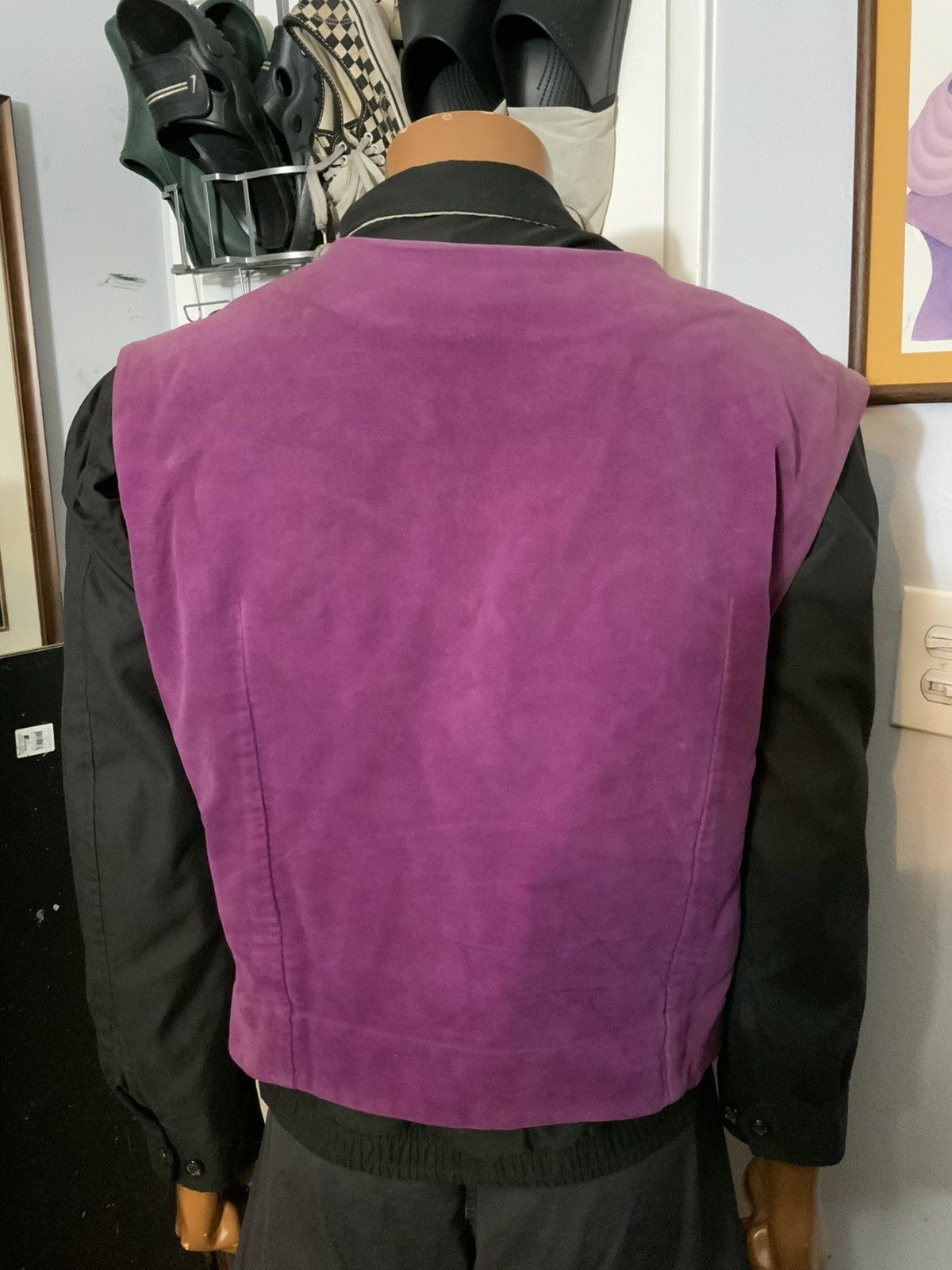 Vintage Marching Band Steampunk Purple Haze Velvet Hendrix Vest Size US M / EU 48-50 / 2 - 11 Thumbnail