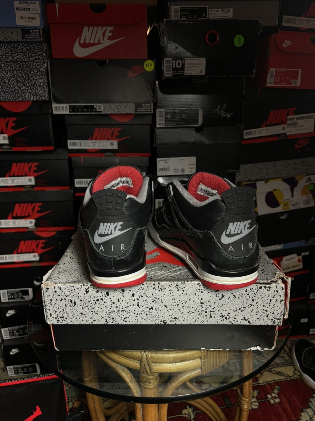 Jordan Brand Jordan 4 bred reimagined size 8.5 Size US 8.5 / EU 41-42 - 3 Thumbnail