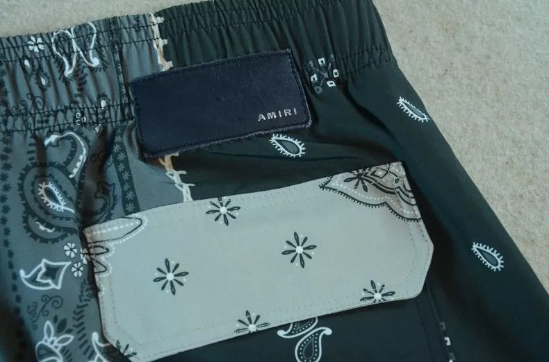 Amiri Amiri size XL gray waist fruit patterned shorts beach pants Size US 30 / EU 46 - 6 Thumbnail
