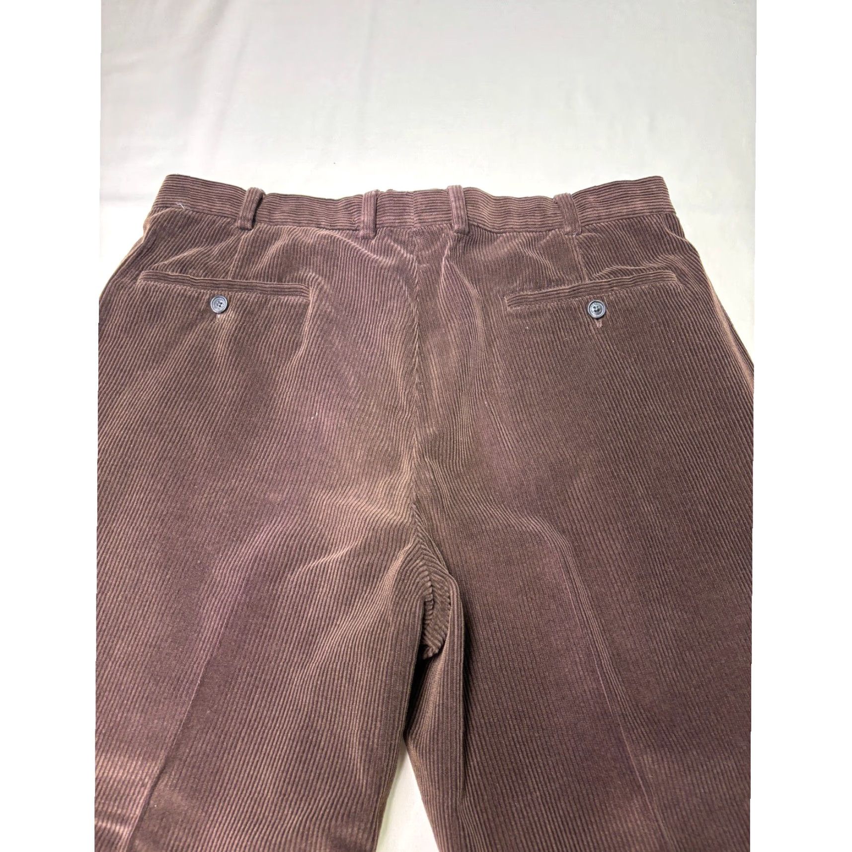Brooks Brothers Brooks Brothers Hudson Corduroy Pants Mens 38x30 Brown Wide Wale Cotton Straight Pants Mens Brown Corduroy Hudson Size US 38 / EU 54 - 7 Thumbnail
