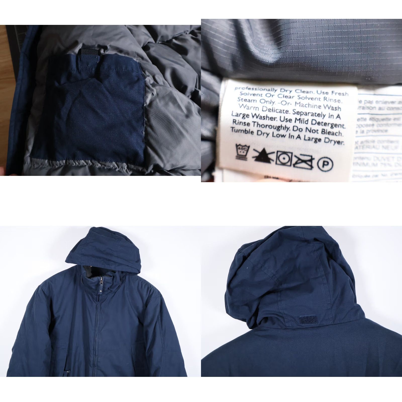 Eddie Bauer Eddie Bauer Premium Goose Down Jacket Men's Large Blue Puffer Jacket Size US L / EU 52-54 / 3 - 9 Thumbnail