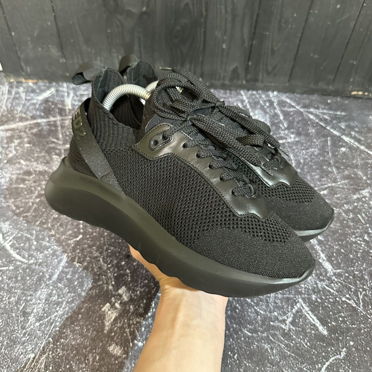 Dsquared2 DSQUARED2 Women’s Mesh Fly Sneakers 39 Size 9 us Size US 9 / IT 39 - 2 Thumbnail