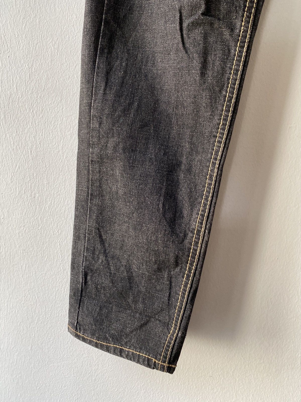 Japanese Brand × Seditionaries Vintage Japanese Graffito Stitch Double Waist Design Denim Size US 31 - 7 Thumbnail