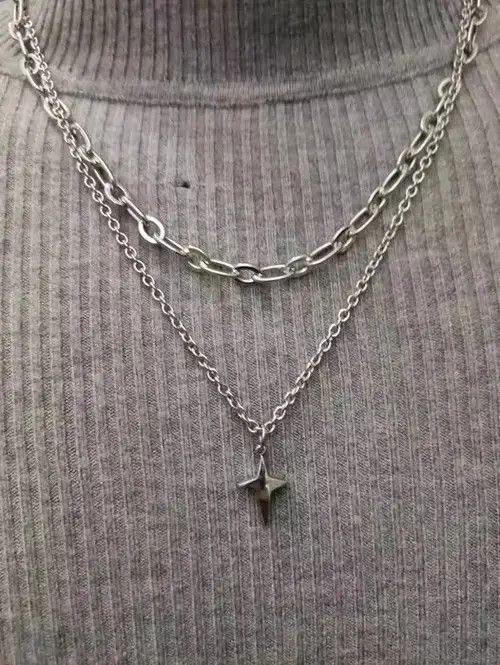 Other Cross Titanium steel Necklace Chain Size ONE SIZE - 3 Thumbnail