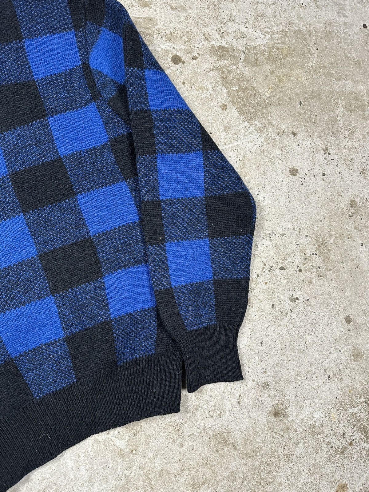 Pendleton × Vintage Vintage 60s Pendleton Pure Virgin Wool Sweater Check Size US S / EU 44-46 / 1 - 9 Thumbnail