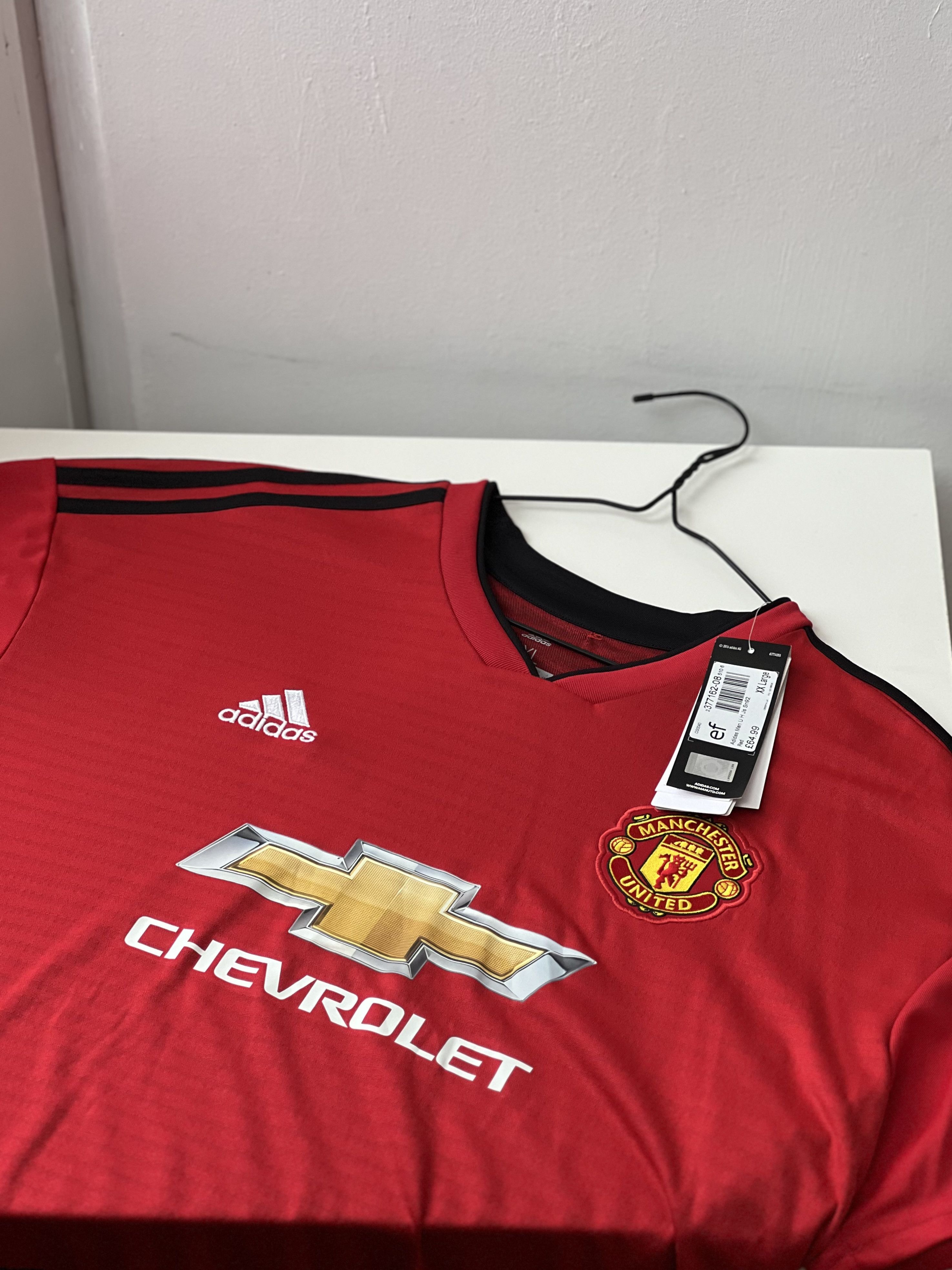 Adidas Adidas x Manchester `2018` t-shirt Size US XXL / EU 58 / 5 - 7 Thumbnail