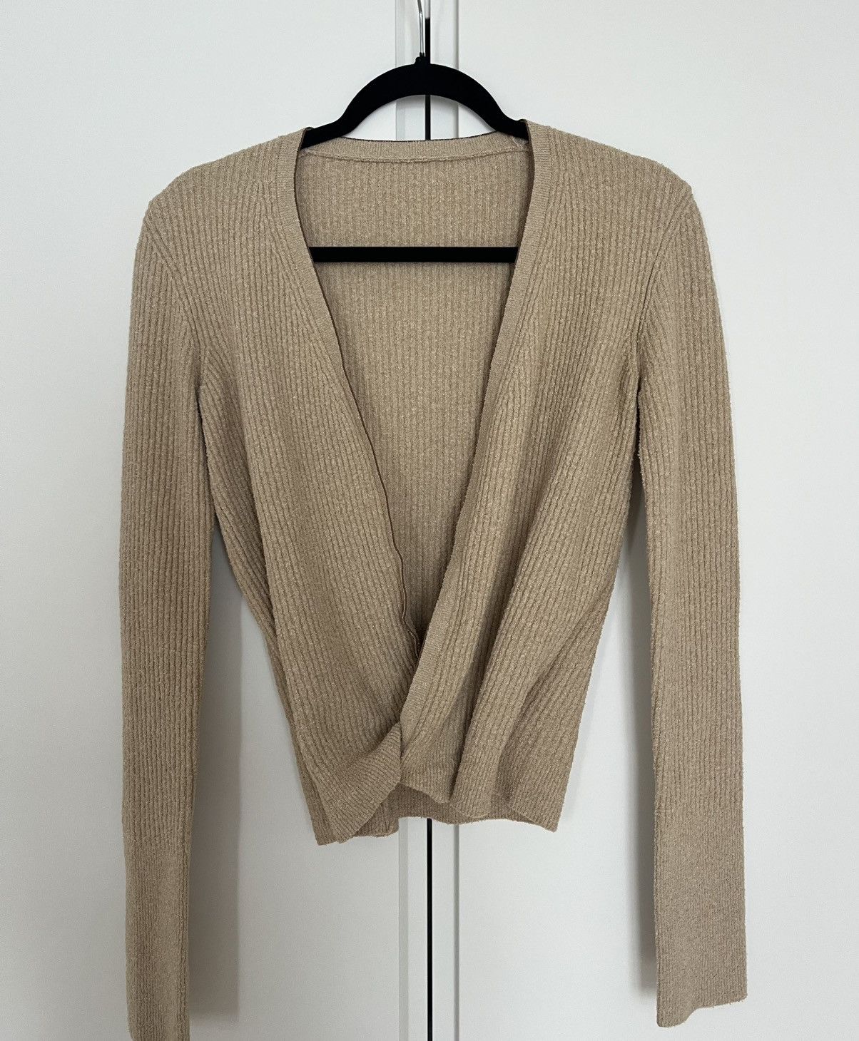 Jacquemus Le Gillet Noue beige brown cardigan sweater 36 Size S / US 4 / IT 40 - 5 Thumbnail