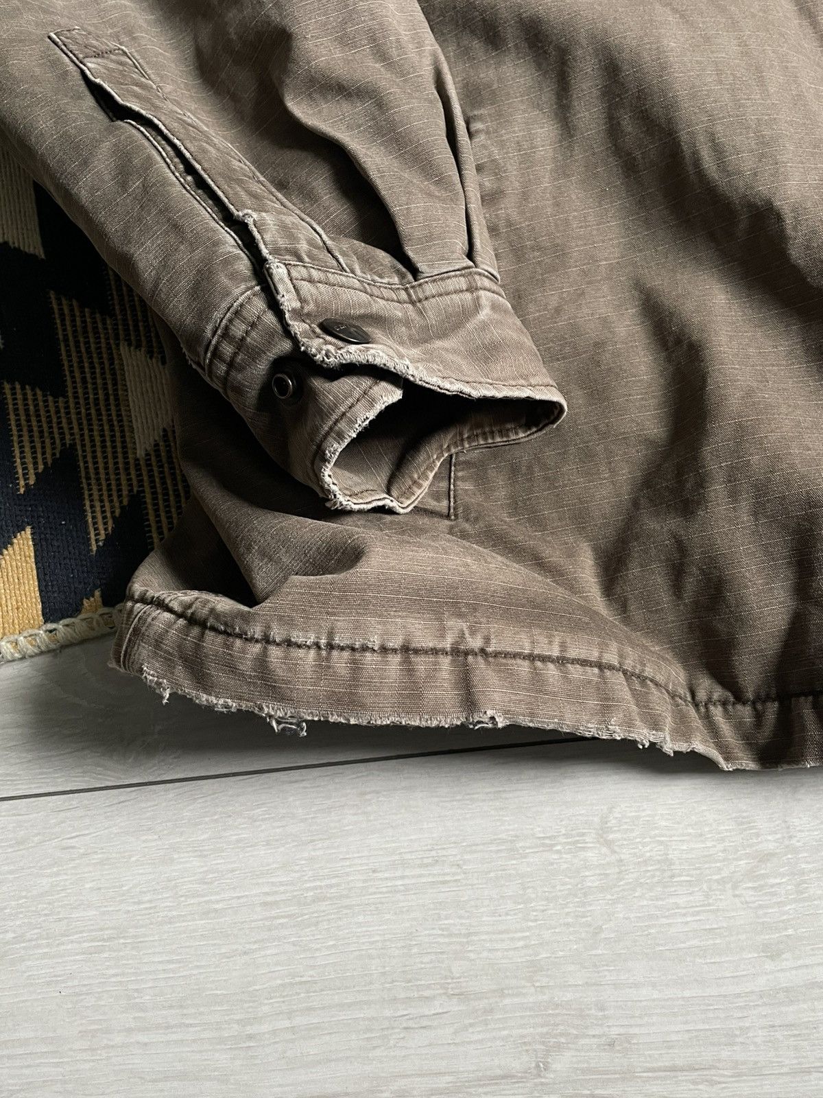 Carhartt Vintage Carhartt Detroit Style Brown Y2K Distressed Jacket Size US XL / EU 56 / 4 - 11 Thumbnail
