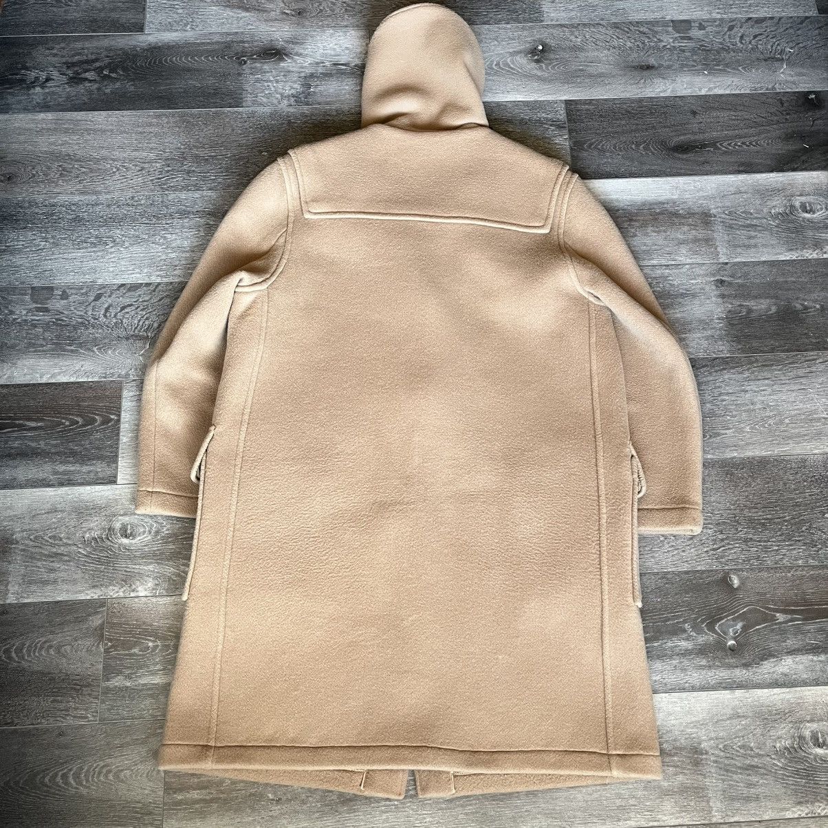 Designer × Gloverall × Vintage Vintage Gloverall The Original Duffle Coat Camel Check Beige Size XL / US 12-14 / IT 48-50 - 3 Thumbnail