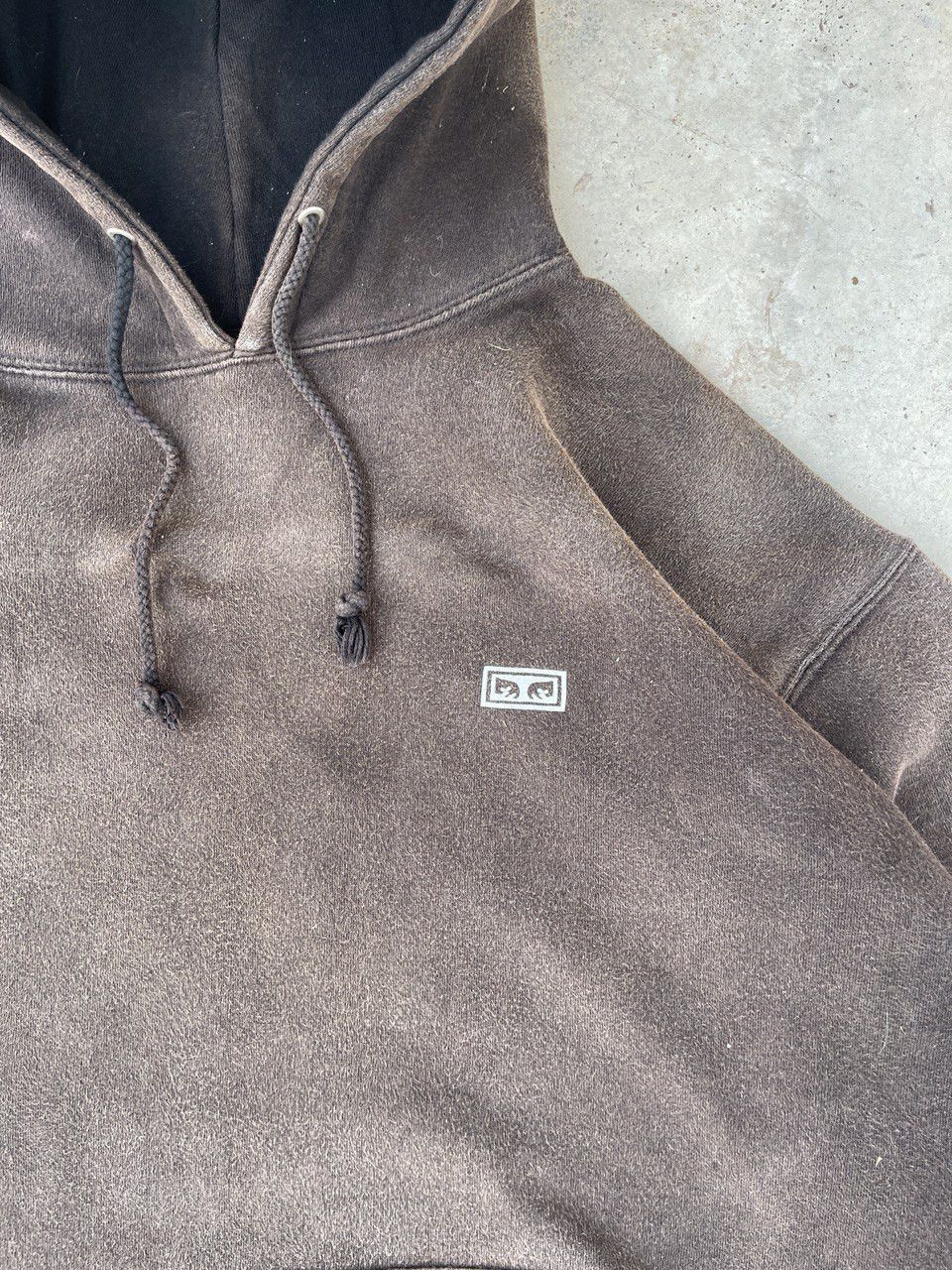 Obey Distressed Sun Faded Obey Wild Poems Gothic Punk Hoodie Size US XL / EU 56 / 4 - 3 Thumbnail