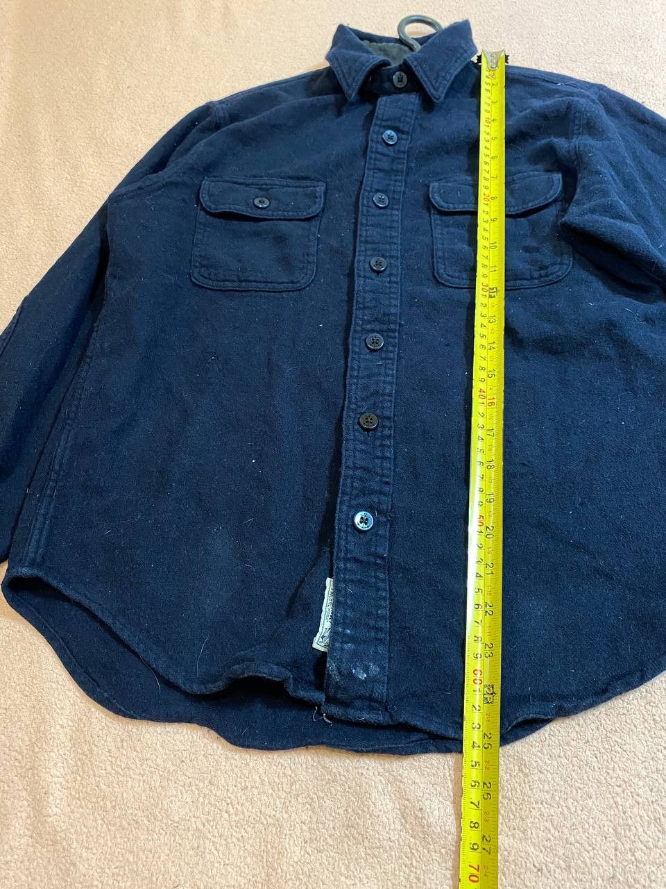 Polo Ralph Lauren Polo Ralph Lauren Vintage Denim Shirt 20% WOOL Size US XS / EU 42 / 0 - 10 Thumbnail