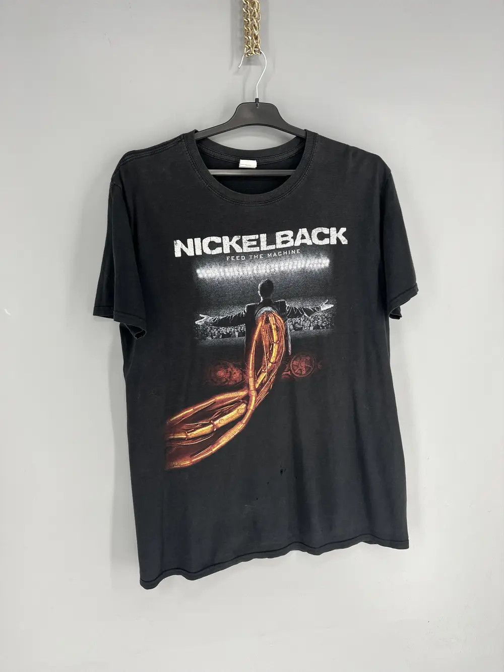 Band Tees Nickelback Feed The Machine Tour T-Shirt 2018 Size L Size US L / EU 52-54 / 3 - 2 Thumbnail