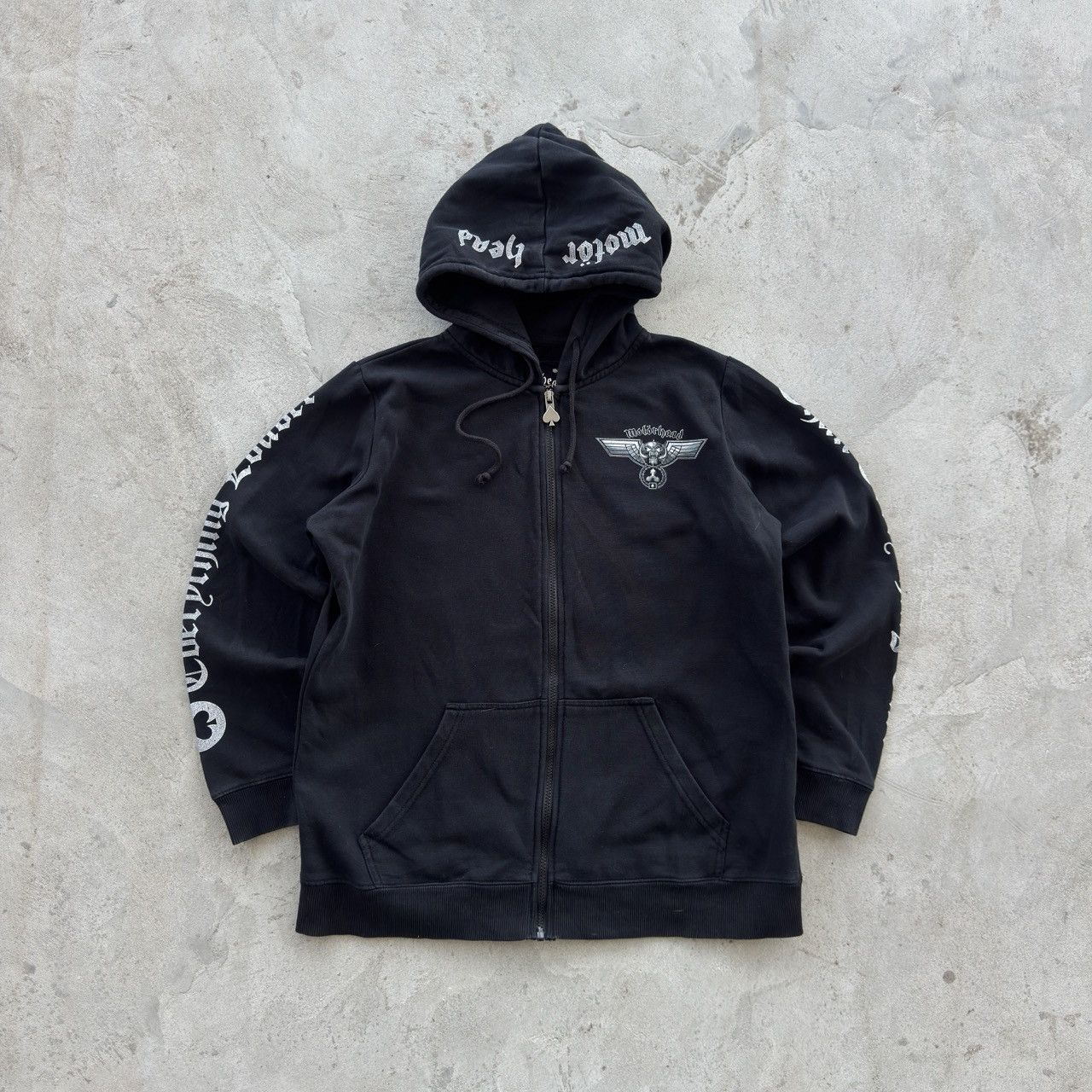 Vintage Motorhead England Signature Collection Full Zip Hoodie 3XL Size US M / EU 48-50 / 2 - 1 Thumbnail