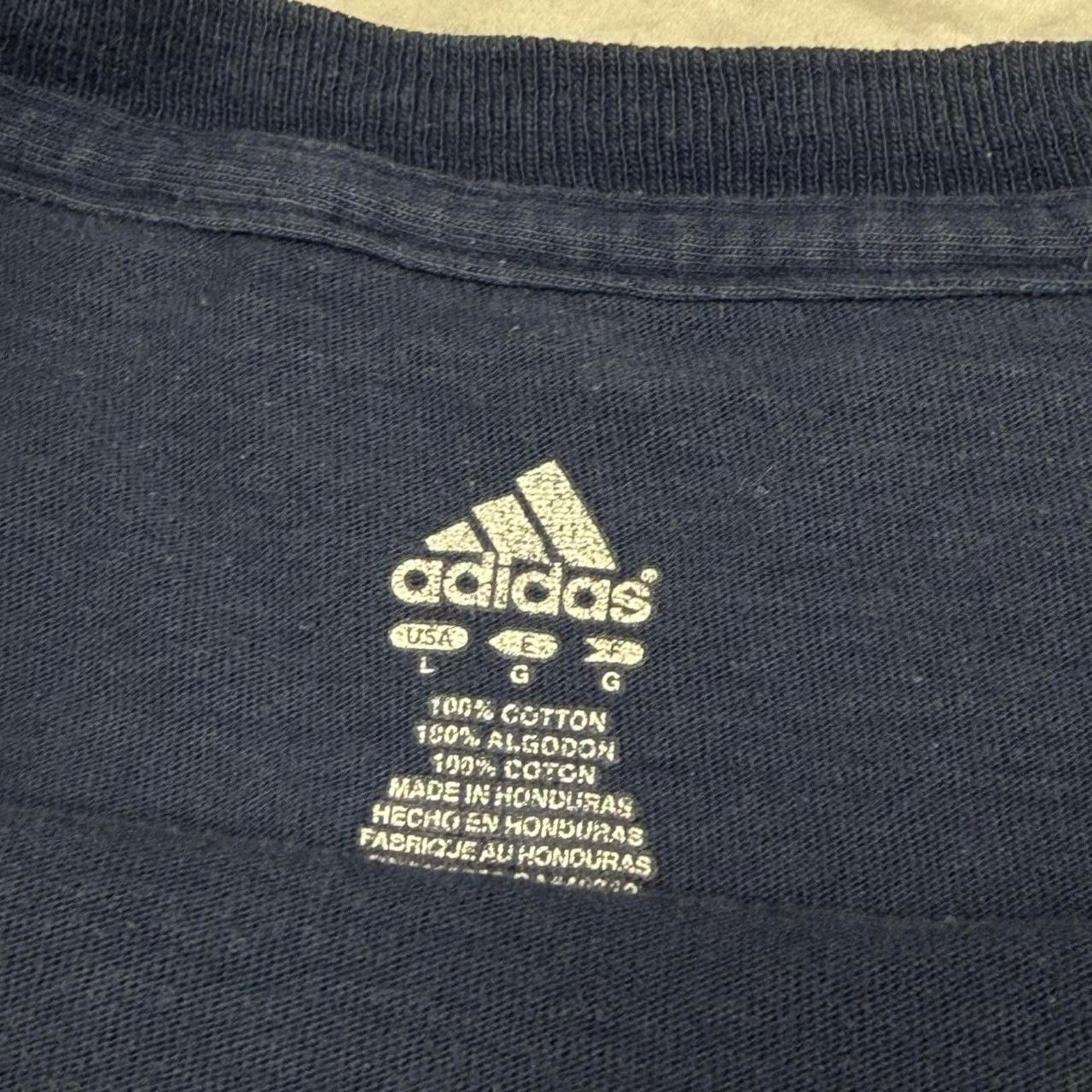 Adidas Y2k adidas soccer t shirt early 2000s Y2K Large Size US L / EU 52-54 / 3 - 4 Thumbnail