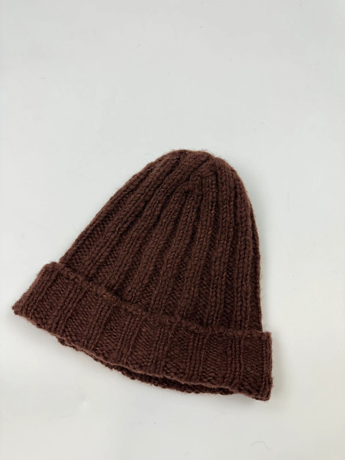 Prada Prada Sport FW2014 Brown Wool Knitted Beanie RedTab Size ONE SIZE - 3 Thumbnail