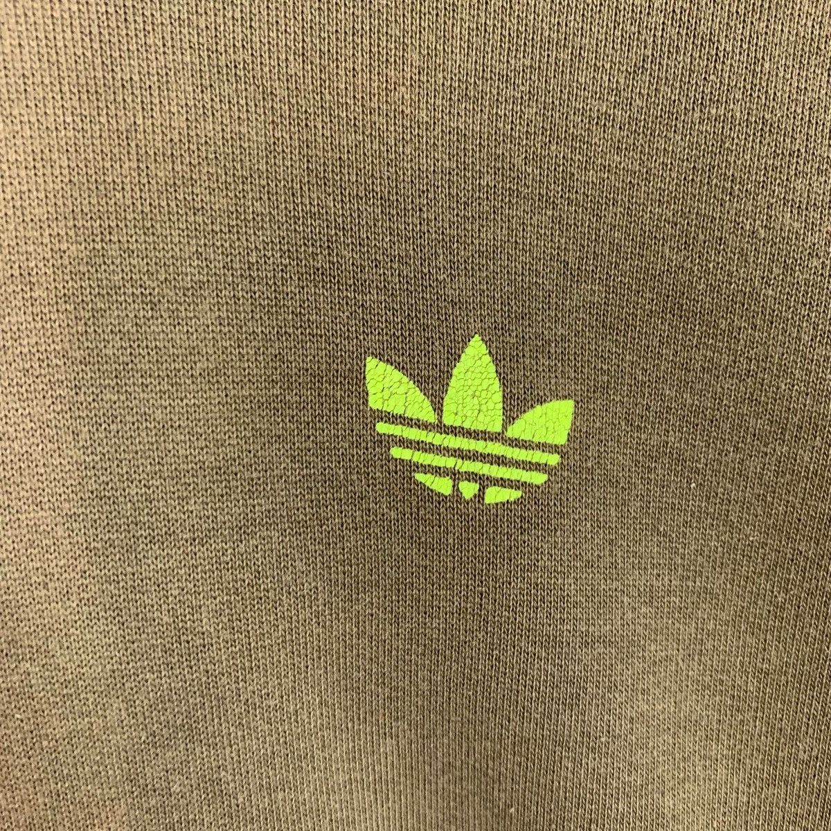 Adidas Y2K ADIDAS Shoe Sole Graphic Pullover Hoodies #3548-C162 Size US M / EU 48-50 / 2 - 5 Thumbnail