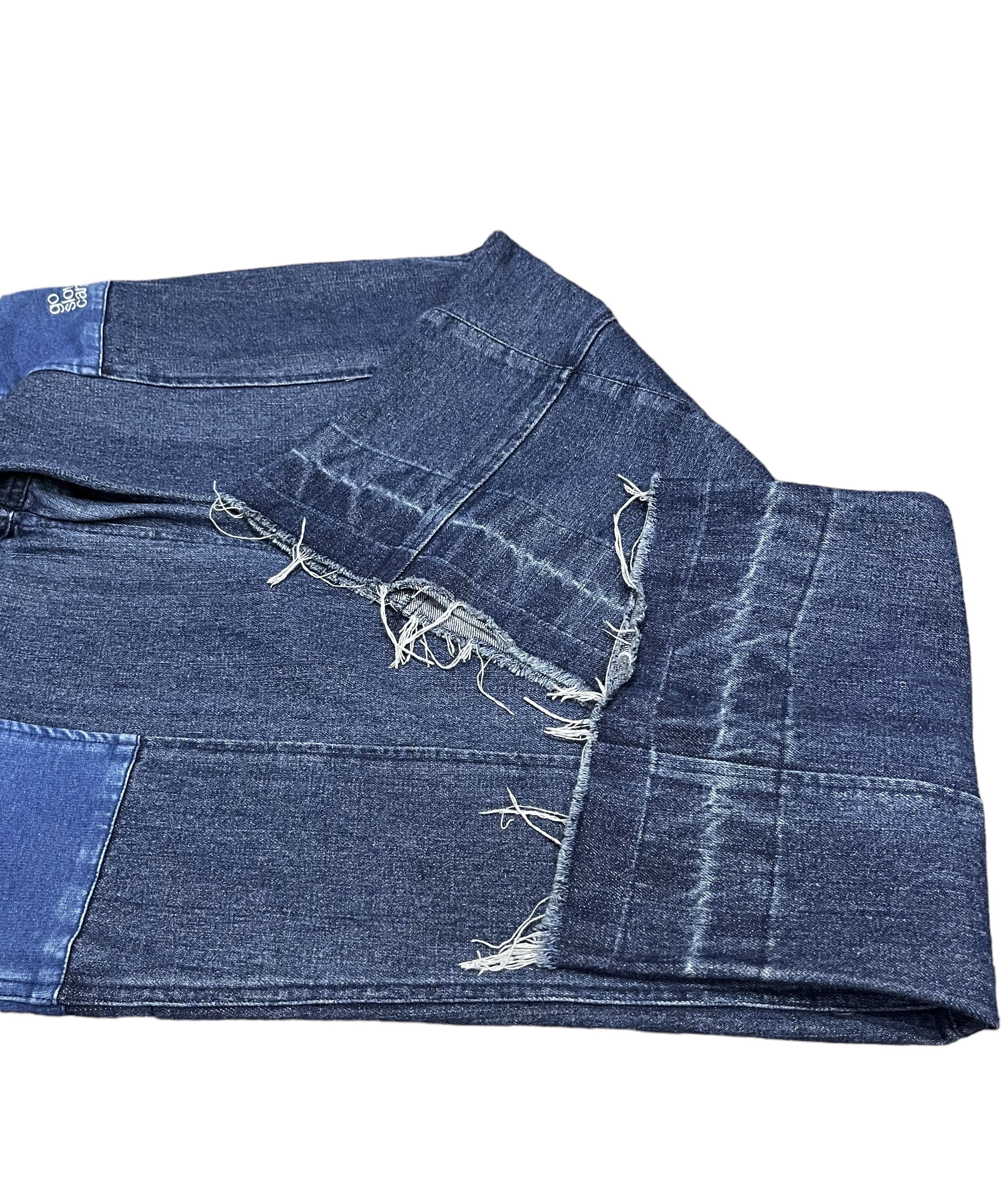 go slow caravan 🔥Vintage GO SLOW CARAVAN Elastic Waist Wide Leg Denim Size 30" / US 8 / IT 44 - 13 Thumbnail