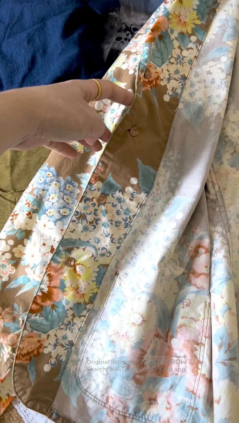 Kapital Kapital Floral Print Light Cotton Jacket Size US M / EU 48-50 / 2 - 2 Thumbnail