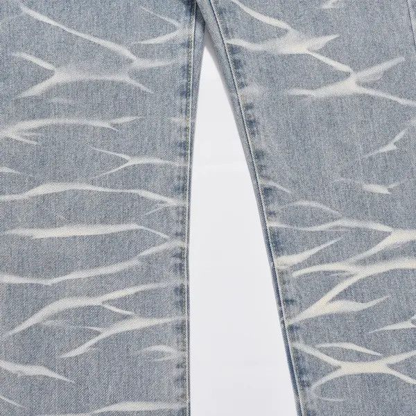 Vintage Nozomi x Kan fade washed pattern jeans Size US 30 / EU 46 - 8 Thumbnail