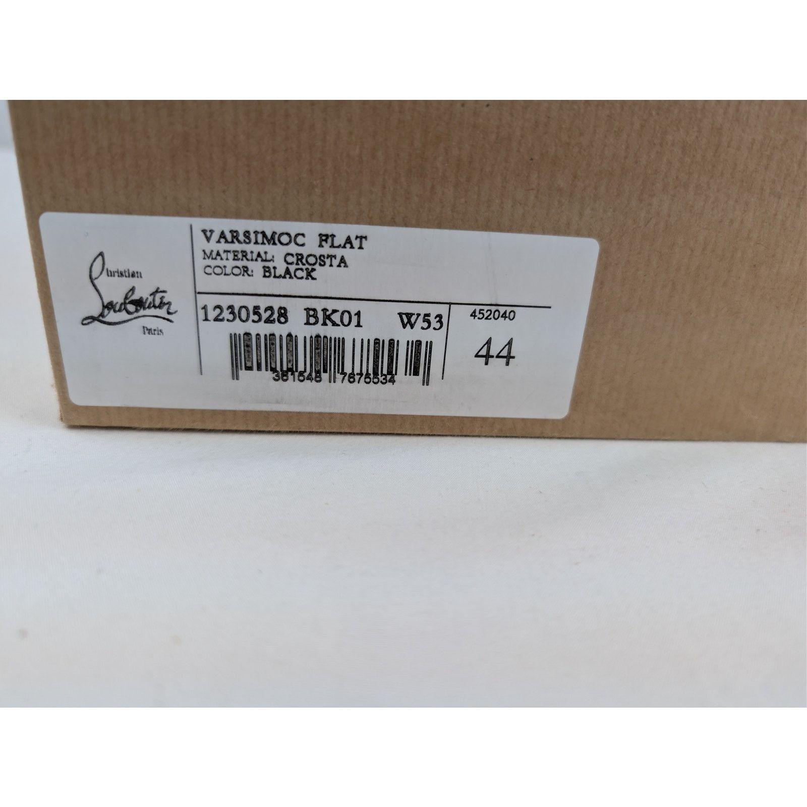 Christian Louboutin o1rshd1 Q:2 / Varsimoc Flat shoe Boots in Black Size US 11 / EU 44 - 24 Thumbnail