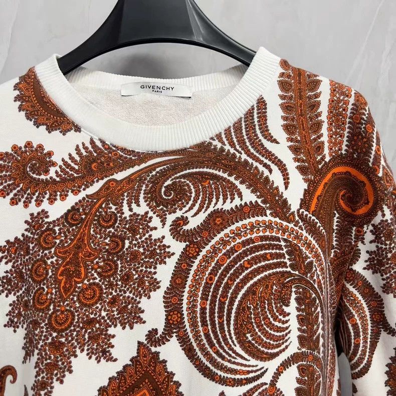Givenchy Givenchy Custard flower full-print Logo hoodie Size US M / EU 48-50 / 2 - 2 Thumbnail