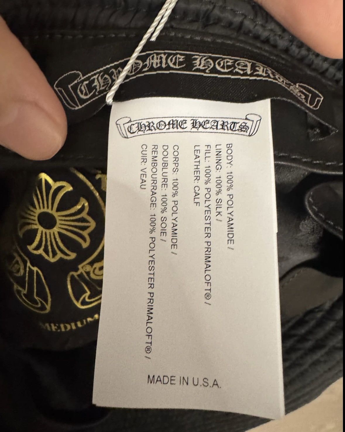 Chrome Hearts Chrome Hearts Dagger Bucket Hat Size ONE SIZE - 4 Thumbnail