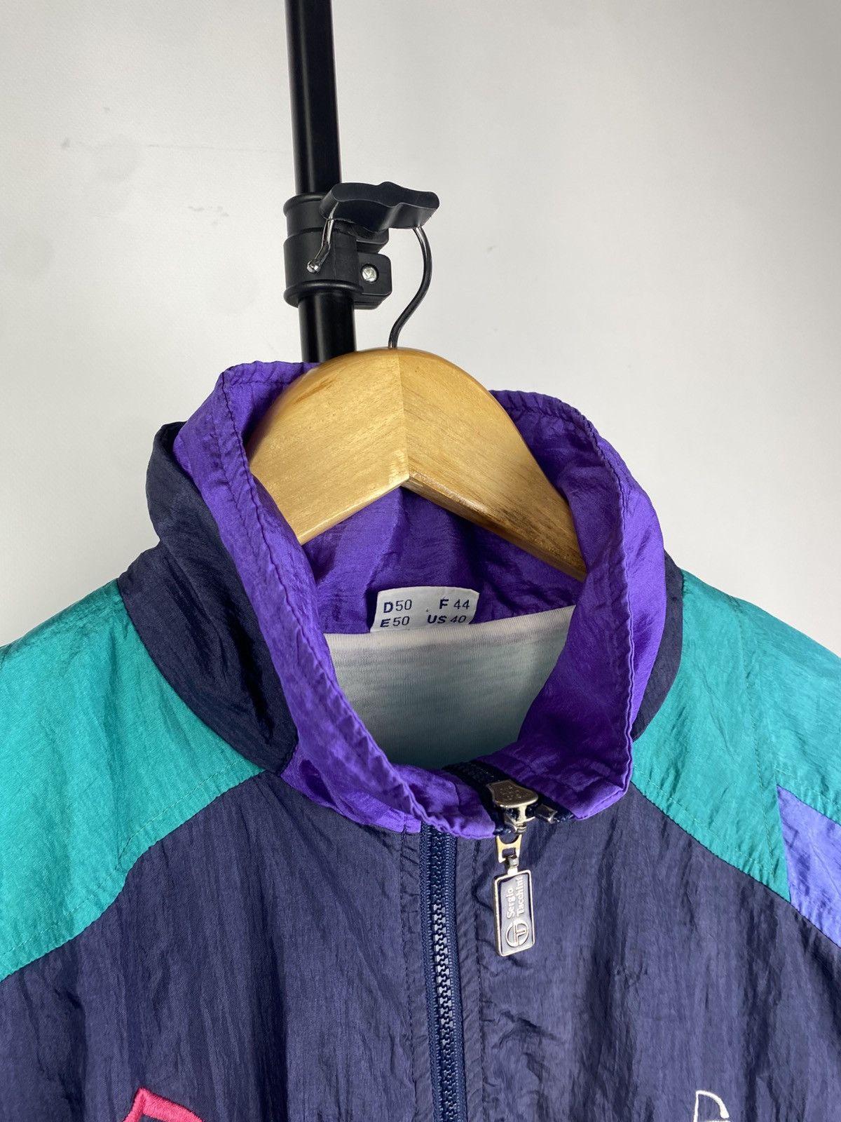 Sergio Tacchini × Vintage Vintage 90s Sergio Tacchini Lightweight Jacket Size US M / EU 48-50 / 2 - 5 Thumbnail
