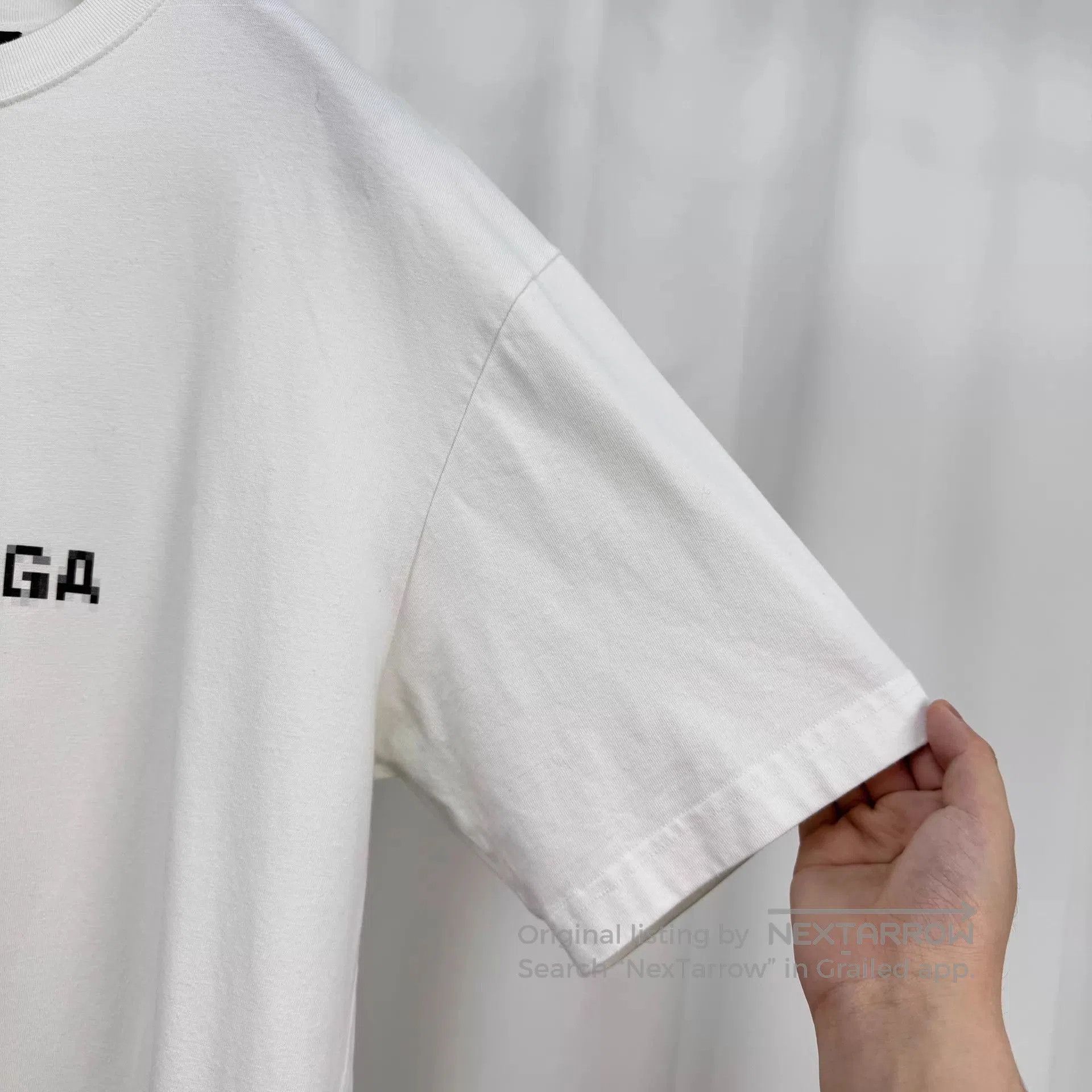Balenciaga White Short Sleeve Oversized T. Size US S / EU 44-46 / 1 - 4 Thumbnail