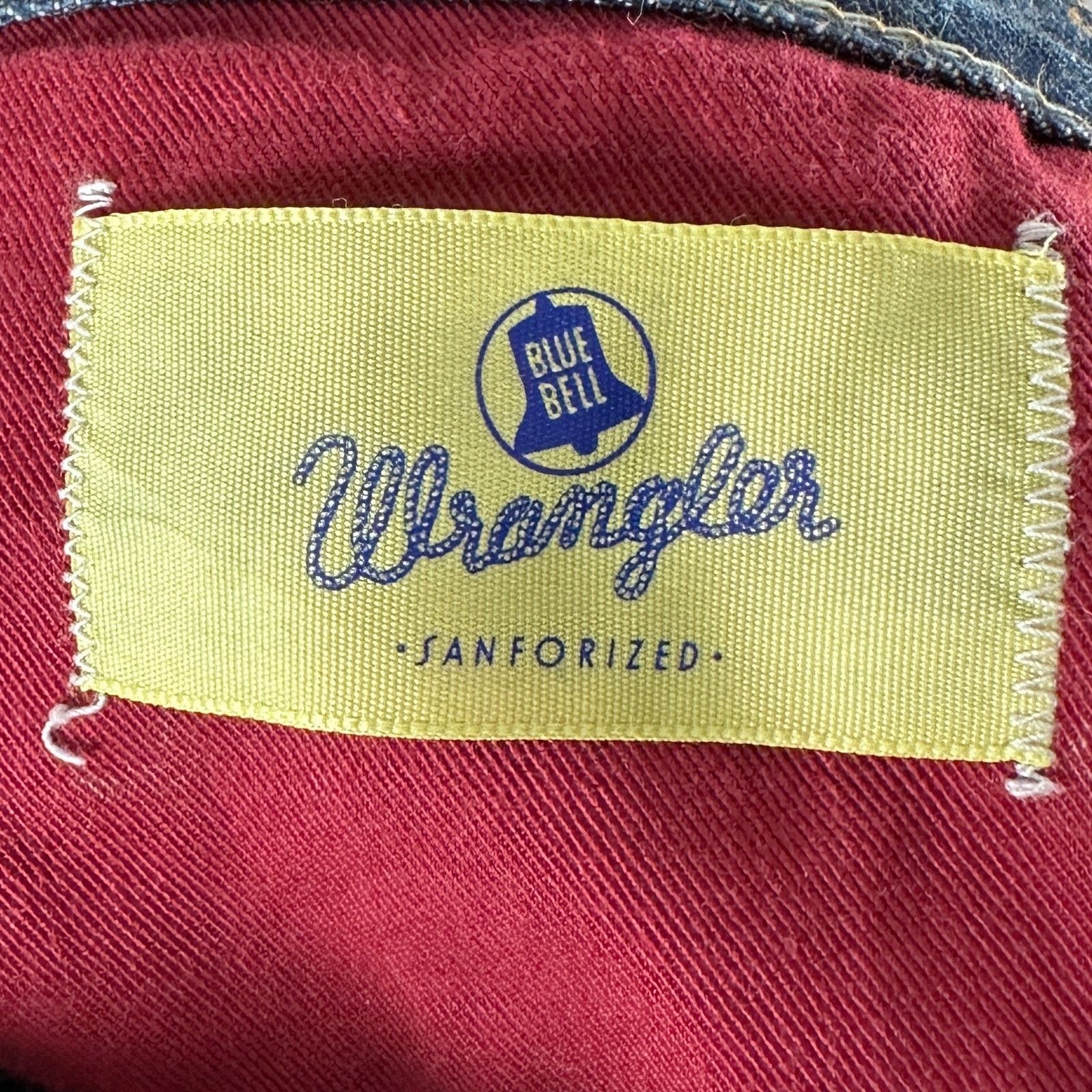 Wrangler Vintage Sanforized Repaired Selvedge Big Ben Denim Size US 29 - 14 Thumbnail