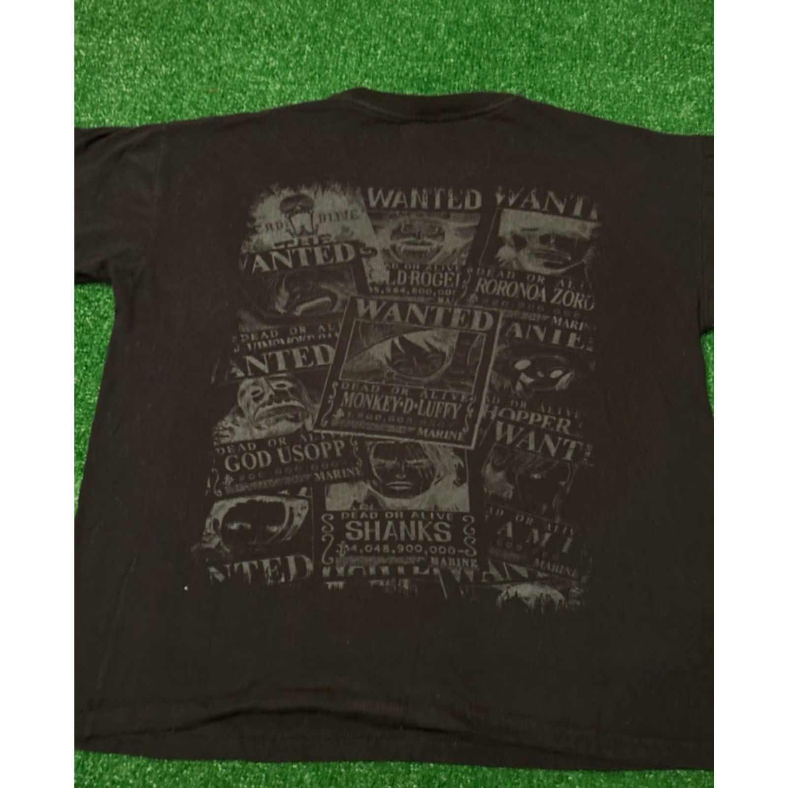 Doublet VINTAGE One Piece Anime VTG Shirt Mens L Boxy Fit 90s Y2K Double-Sided Black Short Sleeve Size US L / EU 52-54 / 3 - 2 Thumbnail